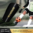 thumbnail image 2 of Protège-tibias de Soccer pour Enfants et Jeunes, Coussinets Tibiaux et Manchons de Protection pour Garçons et Filles de 3 à 15 Ans pour Matchs de Soccer, Protection Coussin en EVA Réduisant les Chocs et les Blessures, 2 of 6