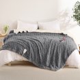 thumbnail image 7 of GARVEE Wireless Electric Heated Blanket,Queen Size 90"x84" Soft Flannel Dual Control Heated Blanket with 10 Heating & 10 Time Setting,Auto Shut Off,Grey, 7 of 7