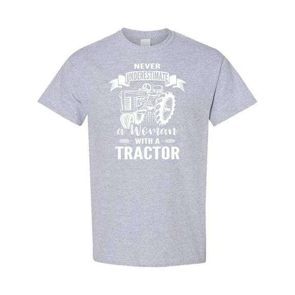 Inktastic Tractor Woman T-Shirt