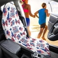 thumbnail image 2 of KUIFORTI 250th USA Patriotic Waterproof Car Seat Cover Towel, Non-Slip Workout Seat Protector for Gym Running Beach Hiking, Compatible with Cars, SUVs, Trucks, 2 of 7
