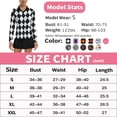 thumbnail image 6 of Womens Long Sleeve Golf Shirts UPF 50+ Polo Shirts V Neck Collared Workout Tops Quick Dry Moisture Wicking Athletic Tennis Shirt, 6 of 6