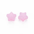 thumbnail image 2 of Imitation Jelly Acrylic Beads Star Pearl Pink 9x9.5x5.5mm Hole: 2.5mm 2050pcs/500g, 2 of 7