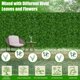 thumbnail image 3 of Paneles de pared de césped EverNature, helecho artificial, 6 unidades, 3 of 7