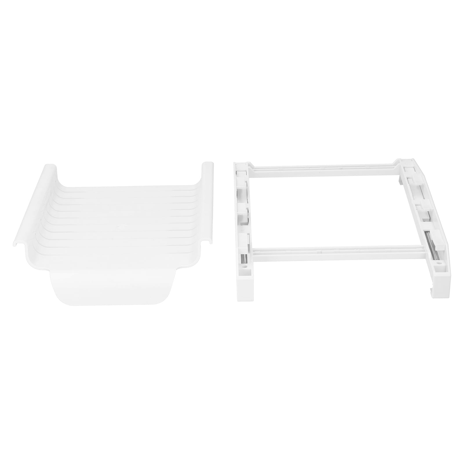 Nehlobo Refrigerator Storage Rack PullOut Drawer Shelf Container Fridge Food Organizer Kitchen Supplies(White )