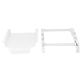 thumbnail image 2 of Nehlobo Refrigerator Storage Rack PullOut Drawer Shelf Container Fridge Food Organizer Kitchen Supplies(White ), 2 of 8
