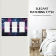 thumbnail image 5 of Game Neon Cyberpunk Style Switch Cover Decorative Wall Plate 3-Gang Standard Size, 5 of 5