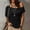Black women off shoulder tops summer a1, variant on Women Off Shoulder Tops Short Sleeve Summer Tee Shirts Casual Beach Tops Solid Boho T Shirt Comfy Loose Fit Fashion Vacation Outfits, Pink 2XL