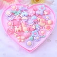 thumbnail image 4 of Set de joyas para niñas con 36 anillos en caja en forma de corazón, 4 of 5