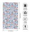 thumbnail image 2 of Fotbe Rose Flowers Pattern Premium Towels , (27.5x16in) Lightweight and Highly Absorbent Quick Drying Microfiber Towel, Perfect for Daily Use, 2 of 6