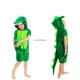 thumbnail image 4 of Lindo disfraz de dinosaurio Kugurumi para niños, disfraz de Cosplay para niños, color verde y negro, para guardería, escuela, fiesta, juego de rol para estudiantes, 4 of 5