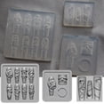 thumbnail image 2 of Artistics Sturdy Snake Silicone Nails Mould for Making Flexible Materials Accessory with Various Nails Lengths Sizes, 2 of 9