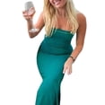 thumbnail image 4 of VISgogo Mujeres Wrap Chest Tops, Sin Mangas Fuera del Hombro Chaleco Cintura Alta Adelgazante Casual Fiesta Verano Traje VISgogo  moda, 4 of 8