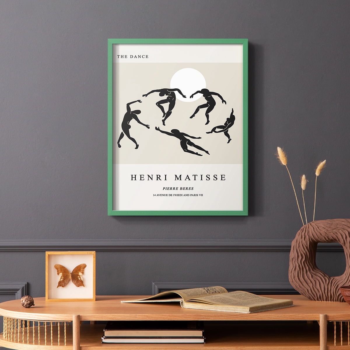 Matisse XCII Framed Print - Solid Wood