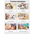 thumbnail image 3 of Botas antiarañazos para gatos, paquete de 4, zapatos protectores antiarañazos de silicona para mascotas, protección ajustable para patas de gato para el hogar, el baño y el afeitado, 3 of 5