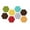 As shown, variant on LOLIPPYY 8-Piece Colorful Hexagon Felt Wall Stickers Multifunctional Message Board for Wall Decoration (Random Colors)