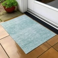 thumbnail image 6 of Addison Rugs Chantille Indoor/Outdoor Transitional Lines Aqua Washable Rectangle Rug, 1'8" x 2'6", 6 of 6