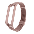 thumbnail image 2 of Correa De Acero Inoxidable Unisex S / M / L 226 mm / 22.6 cm / 8.9 in Para Smart Watch Xiaomi Compatible Con Mi Band 6 / 5 / 4 / 3 En Distintoss Colores Flexible / Ajustable / Confort / Resistente., 2 of 5