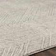 thumbnail image 6 of Surya Gavic GVC-2300 51x71" Rectangle Fabric Rug in Light Beige/Light Slate, 6 of 7