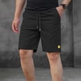 thumbnail image 3 of QQAMB Men's Athletic Running Shorts Quick Dry Lightweight Sport Workout Hiking Gym Shorts with Zipper Pockets Black S, 3 of 7