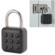 thumbnail image 1 of Candado Con Código De 6 Dígitos, aleación De Zinc, Fácil De Usar, Candado De Combinación Digital, Reiniciable Sin Llave Con Luz Para Cerca, Maleta, Equipaje, 1 of 7