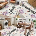 thumbnail image 5 of 3'x5' Area Rugs, American Independence Day Indoor Outdoor Area Rug for Living Room Bedroom, Retro Fireworks Stars Washable Bathroom Rugs Kitchen Floor Carpet Mats Home Decor Aesthetic, 5 of 8