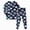 H347-Blue, variant on TOWED22 Toddler Boys Girls Halloween Graphic Pajamas Cotton Cute Funny Print Pjs for Boy Jammies Little Kids Cute Graphic Sleepwear Clothes Sets
