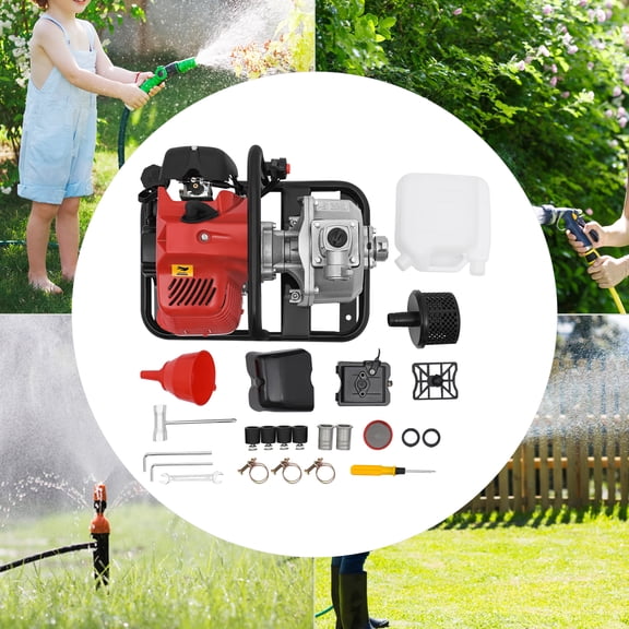 Gasoline Engine Water Pump, 2-stroke Engine Water Pump, 43CC Water Transfer Pump