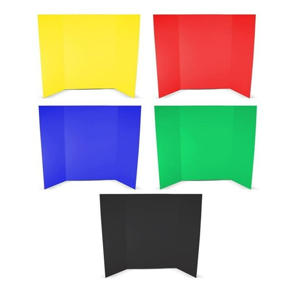 Flipside Products 30049-10 36 x 48 Color Assortment Foam Project Board Pack of 10