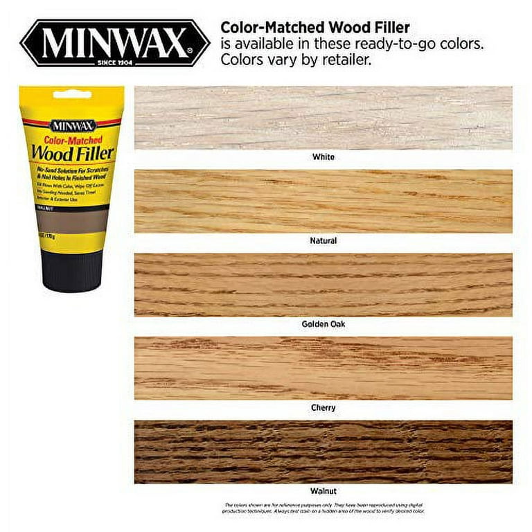 Plastic Wood Latex Wood Filler, 6 oz, White