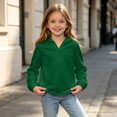 thumbnail image 3 of Zorckvet Girls Sweatshirts for Casual Wear - Fleece, Hooded Design, 3 of 8