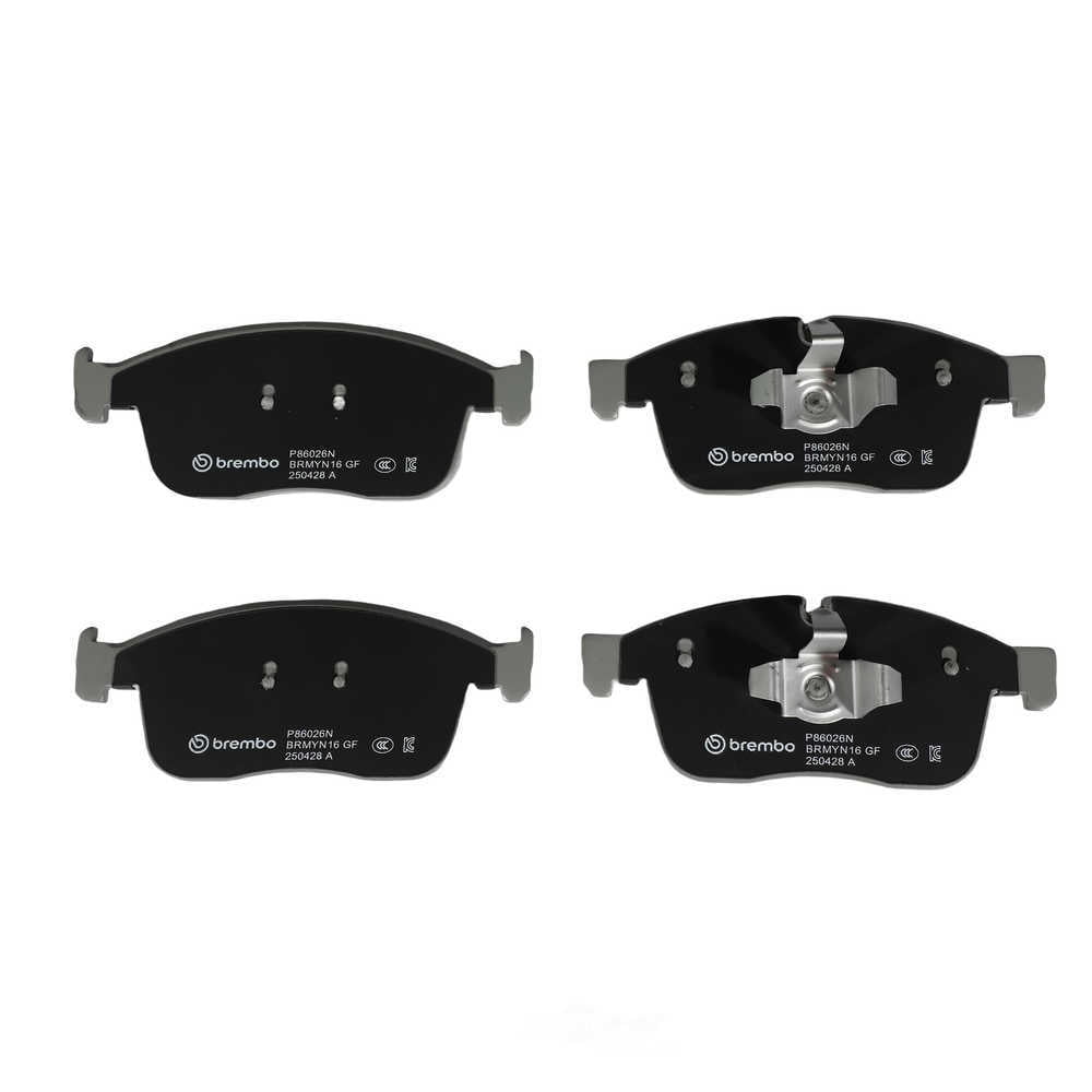 Brembo P86026N PRIME Ceramic Brake Pad Set