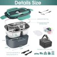 thumbnail image 3 of Electric Lunch Box 60W Food Heater, 3 of 3