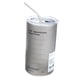 thumbnail image 3 of Vaso aislado Taza de café perfecl Reutilizable irrompible con tapa Paja Gris 600ML, 3 of 5