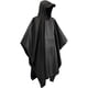 thumbnail image 1 of Ponchos de lluvia Prolriy para adultos, poncho de lluvia portátil con capucha para senderismo, camping, pesca, color negro, talla única, 1 of 3