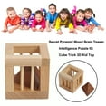 2024 Secret Pyramides Wood Stem Kits Brain Teaser Intelligence Puzzle