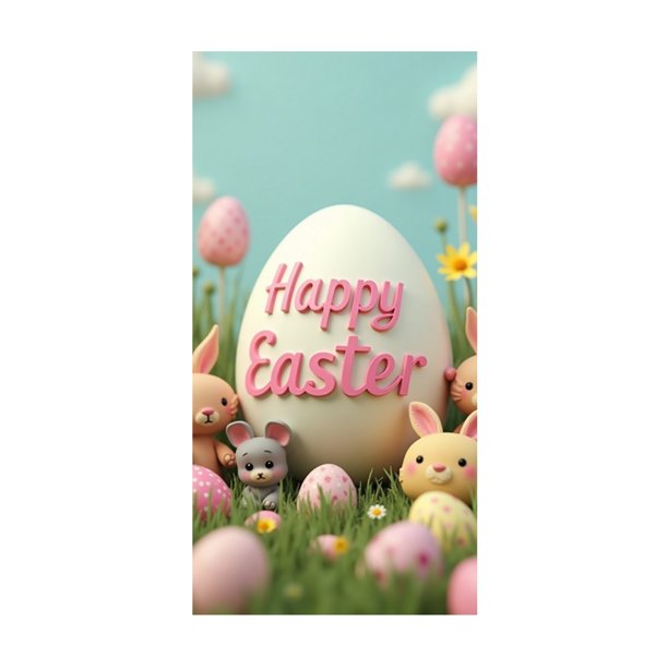 Impresionantes cortinas para puertas con estampado animal de Pascua, las favoritas de los niños. Ilumina el espacio de tu hogar con ternura y creatividad.