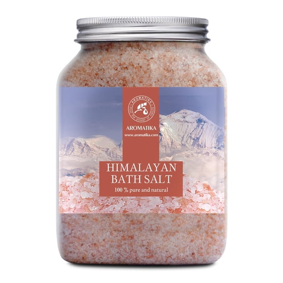 Sal del Himalaya AROMATIKA Pink Crystal 1300 g para baño y piel