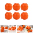thumbnail image 2 of Zcyifa 6pcs Fake Oranges Photography Props Artificial Oranges Lifelike Fruit Decorations Artificial Fruits, 2 of 9