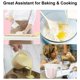 thumbnail image 5 of Billuyoard 2020 3 unids/set tazas medidoras cocina panadería hornear polvo condimento leche agua transparente herramienta de medición Organizadores de utensilios de cocina, 5 of 6