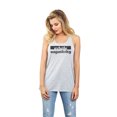 thumbnail image 2 of Exhale Negativity Women's Fashion Sleeveless Flowy Racerback Tank Top Sport Grey Small, 2 of 5