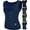Blue, variant on RDX Women’s Sauna Vest Heat Trapping Sweat Waist Trainer - REACH OEKO TEX 100 Certified Body Shaper - Weight loss Trimmer Hot Corset, Slimming Zipper Pullover - Gym Workout Fitness Tank Top