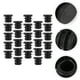 thumbnail image 2 of 100 tapones de plástico redondos de 20 mm para patas de muebles, tapones de tubo, 2 of 5