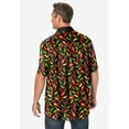 thumbnail image 2 of Men's Big & Tall Tropical Rayon Short-Sleeve Shirt, 2 of 5