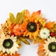 thumbnail image 4 of Wreath Simulation Maple Leaf Sunflower Door Hanging Rattan Wreath Home Decoration, 4 of 8