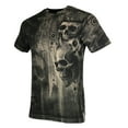 thumbnail image 4 of XTREME COUTURE by AFFLICTION Mens T-Shirt DEATHS GRIN Skulls Biker GYM S-4X, 4 of 12