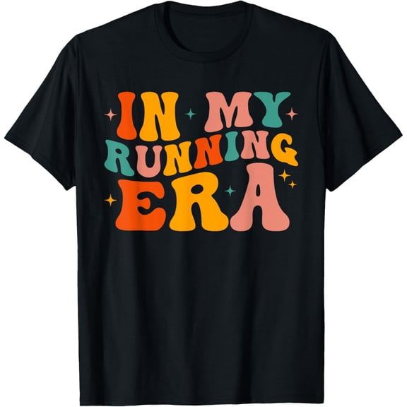 In My Running Era Runner Marathon Jogging Fitness Sport Cute T-Shirt