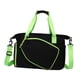 thumbnail image 4 of Bolsa de tenis con compartimento para zapatos para mujer y hombre, resistente al agua, portátil y elegante. Negro, 4 of 8