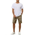 thumbnail image 2 of NOMADIC NOOK Animal Print Shorts for Men's Regular Fit Summer Shorts Pants 2 Pack, 2 of 5