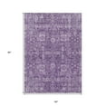 thumbnail image 3 of HomeRoots 579656 5 x 8 ft. Oriental Washable Indoor & Outdoor Rectangle Area Rug, Purple, Lilac & Lavender, 3 of 5