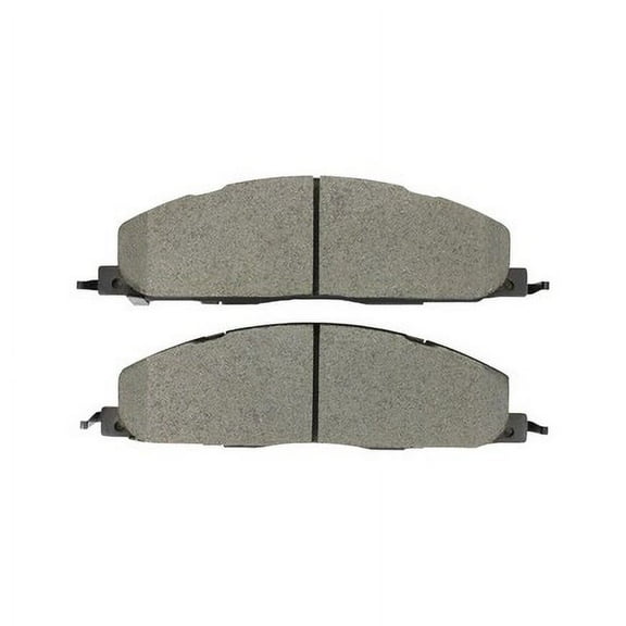 Mpa Electrical 1003-1400M Quality Built Disc Brake Pad Set   Black Series,